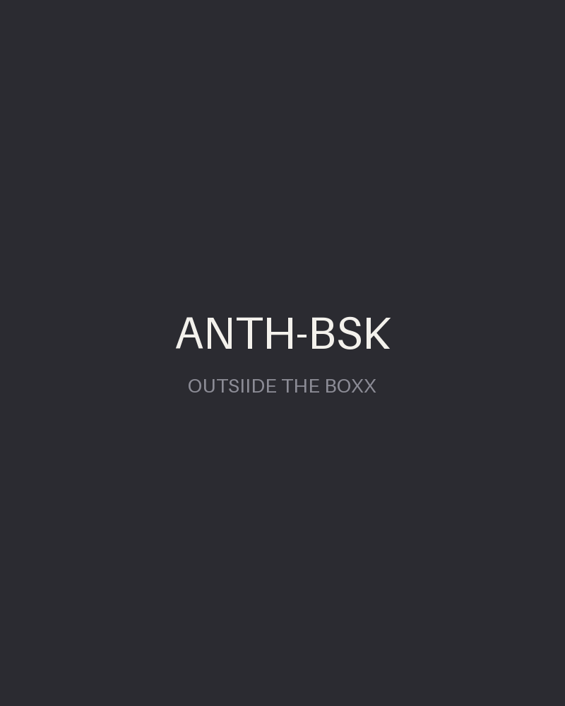 Anth bsk oversize tee