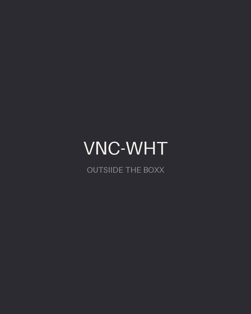 Vincent white oversize tee