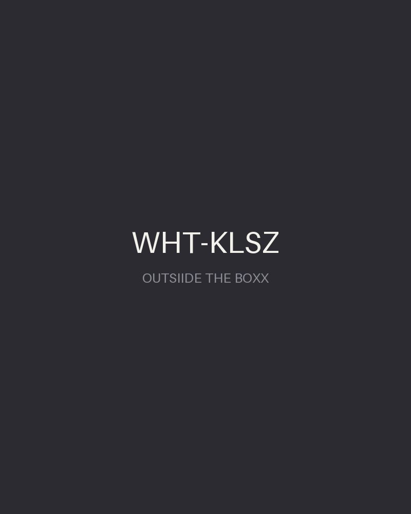 White klsz basic tee